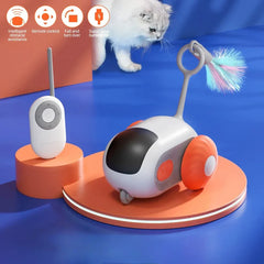 Interactive Remote-Controlled Cat Car Toy-1