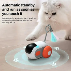Interactive Remote-Controlled Cat Car Toy-2