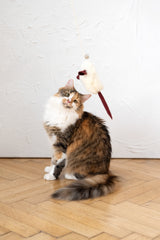 Natural Woolen Cat Toy: Mouse-3