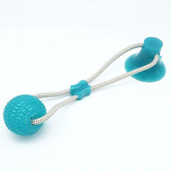 Pet Dog Toys Silicon Suction Cup Tug dog toy Dogs Push Ball Toy Pet Tooth Cleaning Dog Toothbrush for Puppy large Dog Biting Toy-3