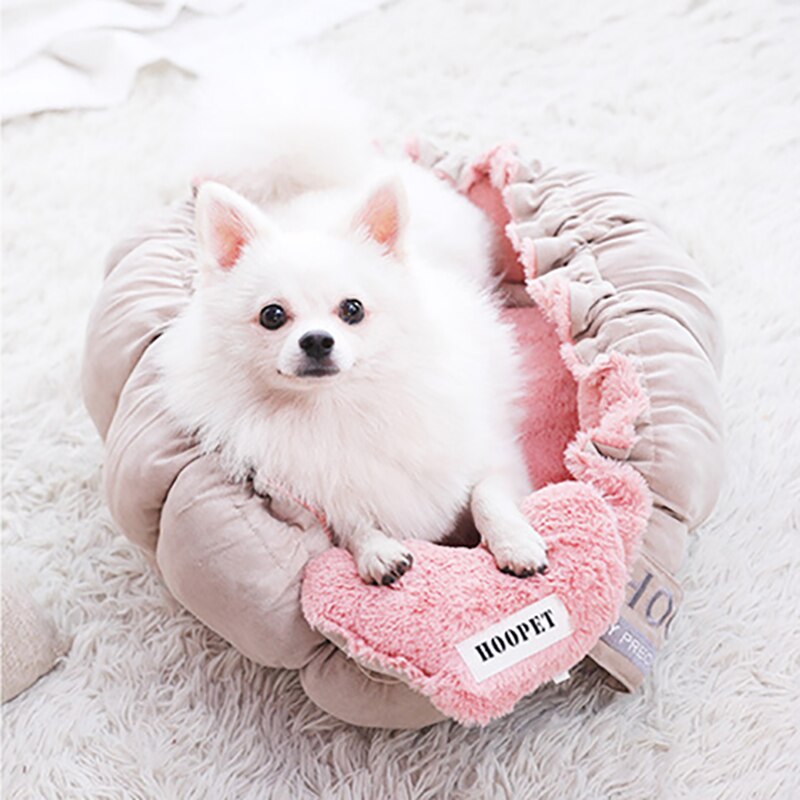 Pet Cat Bed House Winter Warm Cat Sleeping Cushion Soft Cozy Sofa Blanket Fluffy Kennel Mat for Small Large Dog Cat Pet Supplies-4